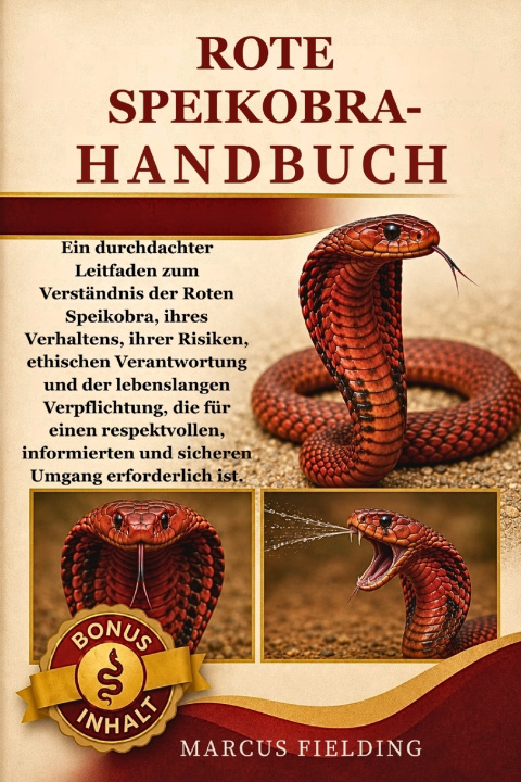 Knjiga ROTE SPEIKOBRA HANDBUCH Marcus Fielding