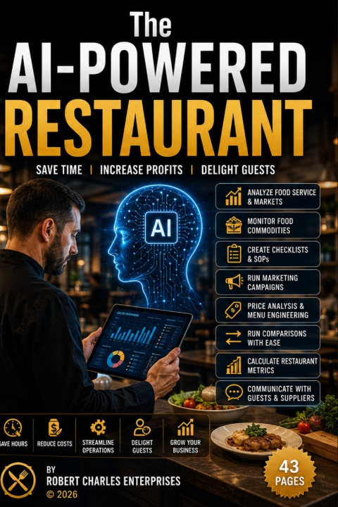 Knjiga The AI-Powered Restaurant Robert Charles Enterprises