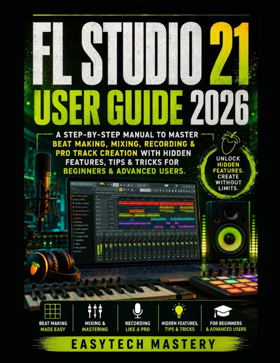Kniha FL Studio 21 User Guide 2026 EasyTech Mastery