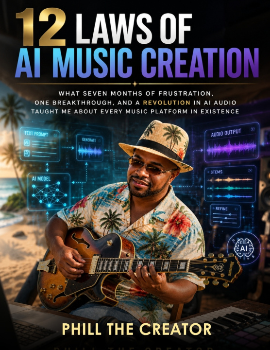Libro 12 Laws of AI Music Creation Phill The Creator