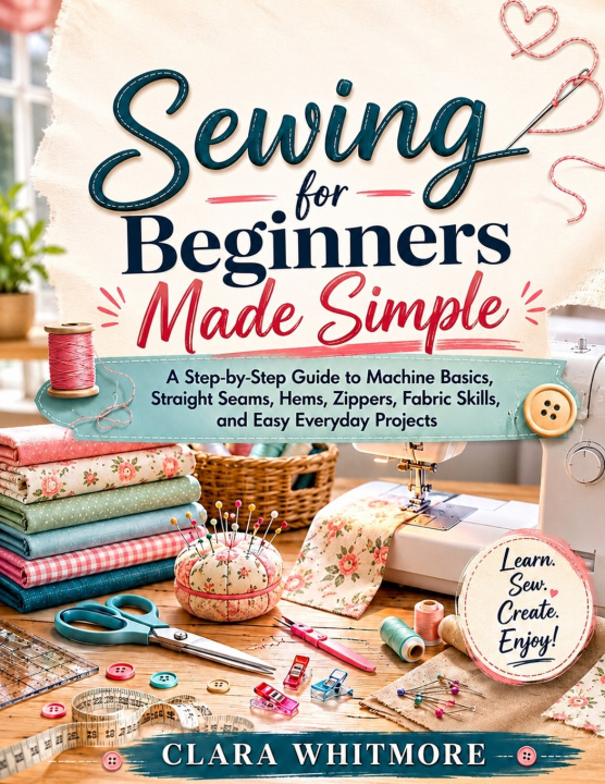 Kniha Sewing for Beginners Made Simple Clara Whitmore