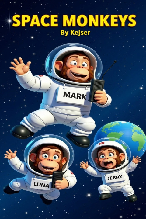Kniha Space Monkeys Kejser