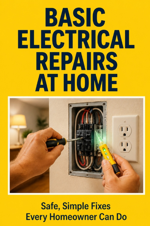 Kniha Basic Electrical Repairs at Home Michael Grayson