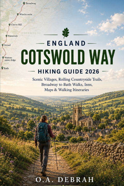 Knjiga ENGLAND COTSWOLD WAY HIKING GUIDE 2026 O.A. Debrah