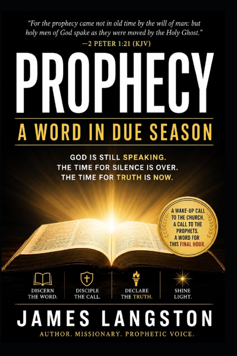 Knjiga Prophecy James G Langston