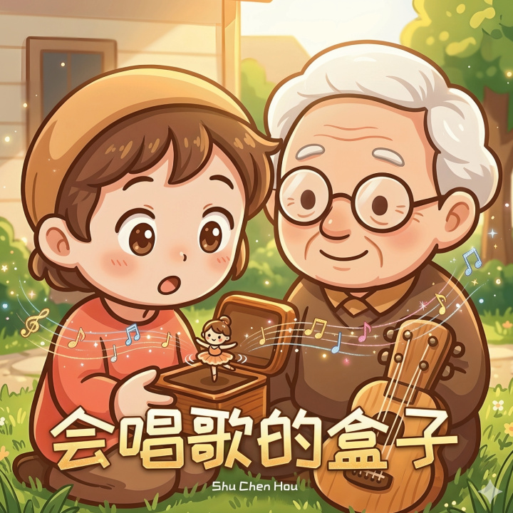 Knjiga 会唱歌的盒子 Shu Chen Hou