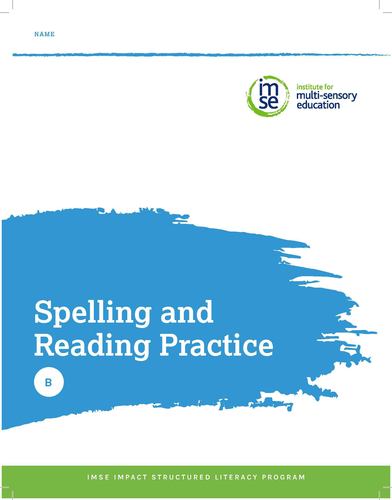 Kniha STUDENT SPELLING,BOOK B (OG+)-WORKBOOK IMSE