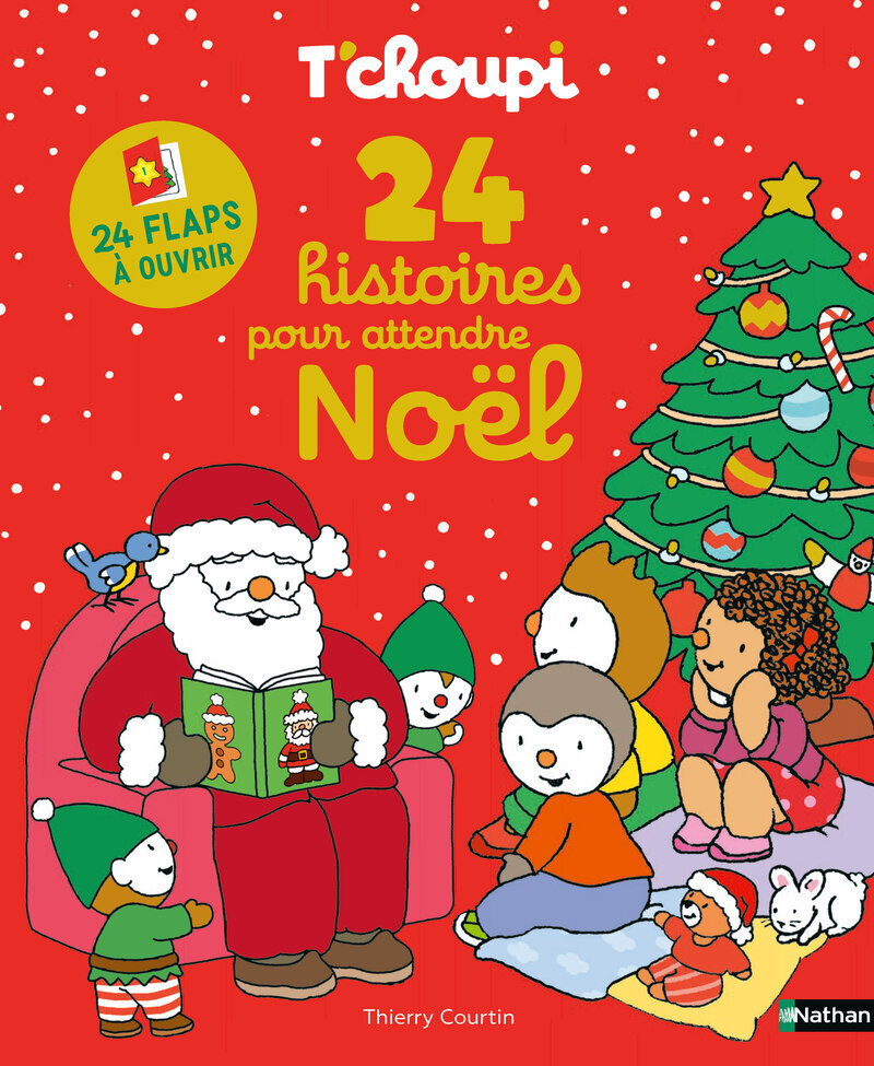 Book T'choupi - 24 histoires pour attendre Noël 