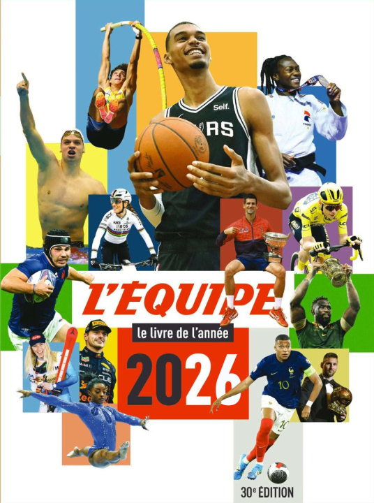 Knjiga L'Equipe: le livre de l'année 2026 L'Équipe L'équipe