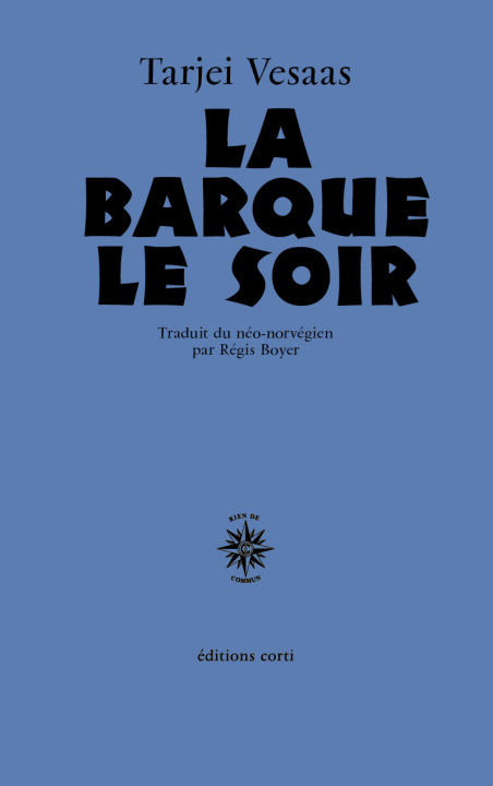 Boek La barque le soir Vesaas