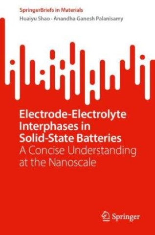 Kniha Electrode-Electrolyte Interphases in Solid-State Batteries Huaiyu Shao