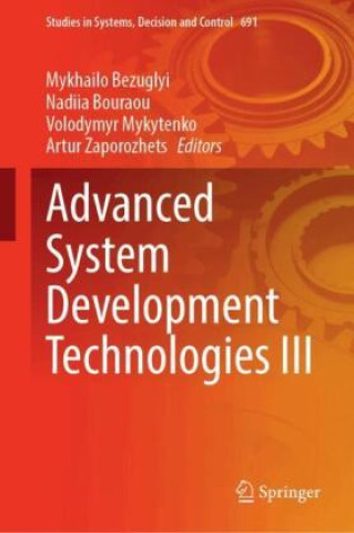 Book Advanced System Development Technologies III Mykhailo Bezuglyi