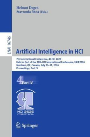 Βιβλίο Artificial Intelligence in HCI Helmut Degen