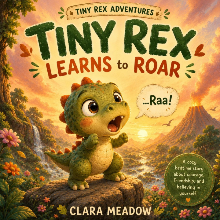 Kniha Tiny Rex Learns to Roar Clara Meadow
