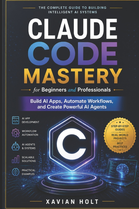 Kniha Claude Code Mastery for Beginners and Professionals Xavian Holt