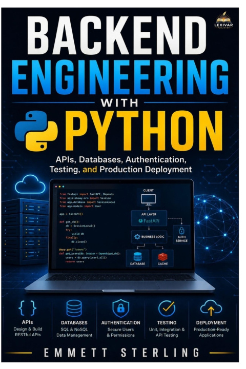 Kniha Backend Engineering with Python Emmett Sterling