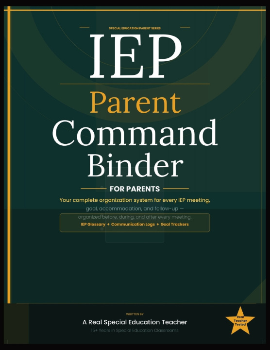 Kniha IEP Command Binder Tyler P. James