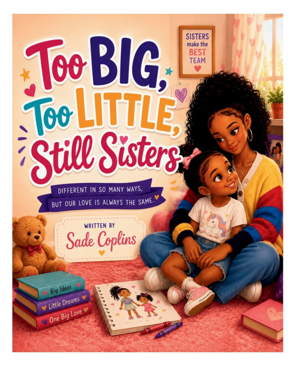 Libro Too BIG, too little, Still Sisters Sade Coplins