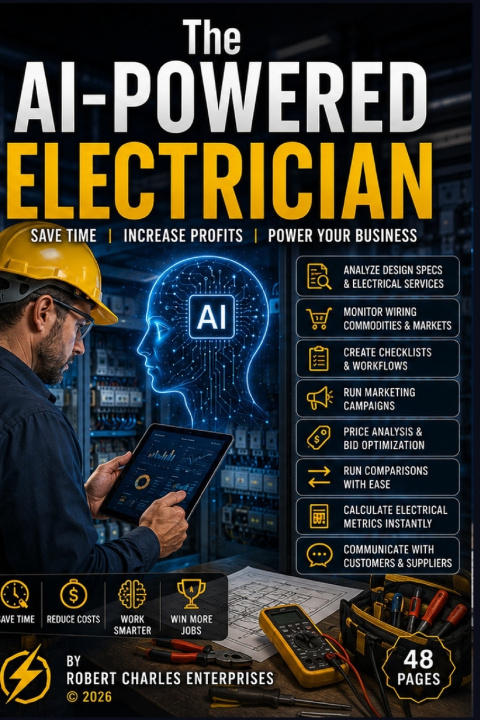 Buch The AI-Powered Electrician Robert Charles Enterprises