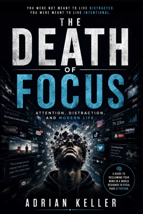 Knjiga THE DEATH OF FOCUS Adrian Keller