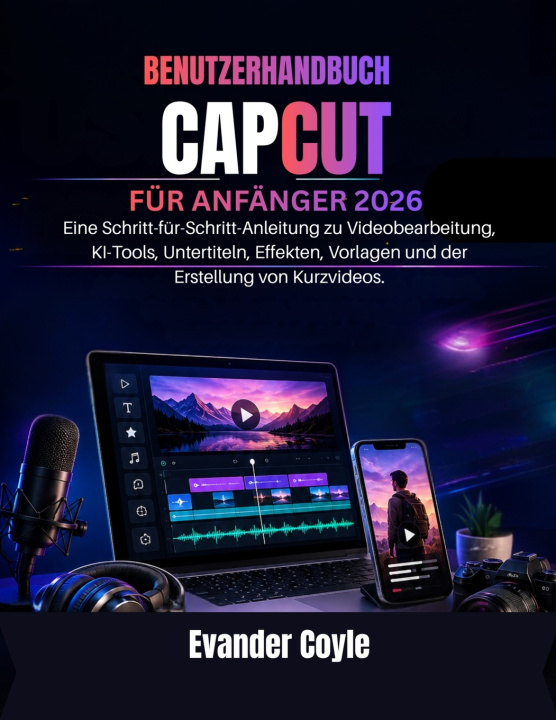 Knjiga CAPCUT- BENUTZERHANDBUCH FÜR ANFÄNGER 2026 Evander Coyle