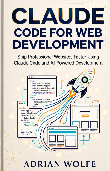 Kniha Claude Code for Web Development Adrian Wolfe