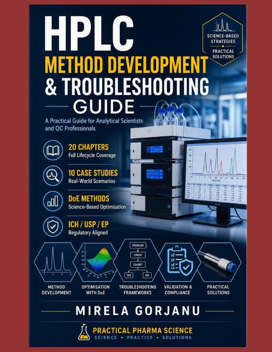 Kniha HPLC METHOD DEVELOPMENT & TROUBLESHOOTING GUIDE Mirela Gorjanu