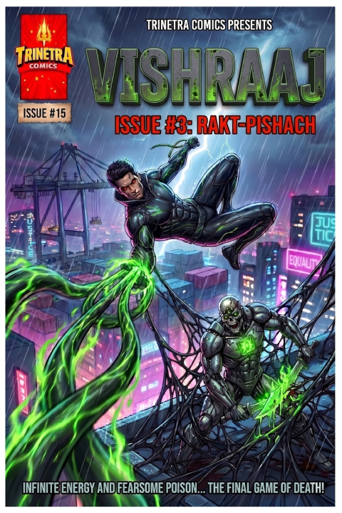 Kniha VISHRAAJ TRINETRA COMICS