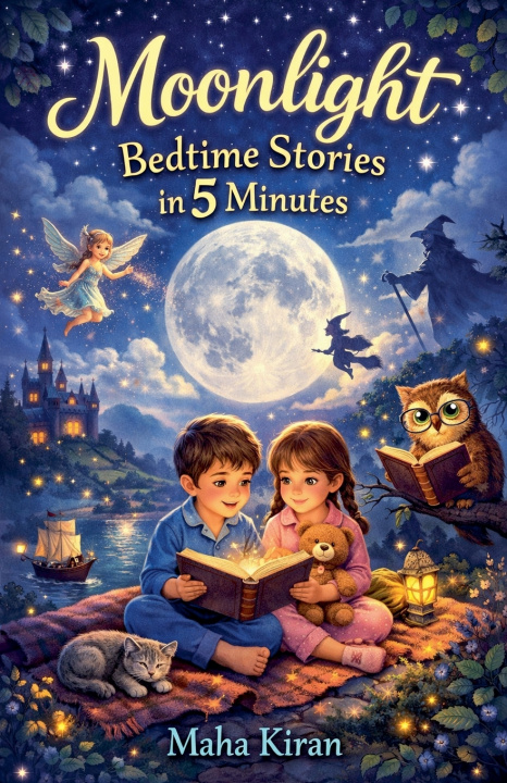 Libro Moonlight Bedtime Stories in 5 Minutes Maha Kiran