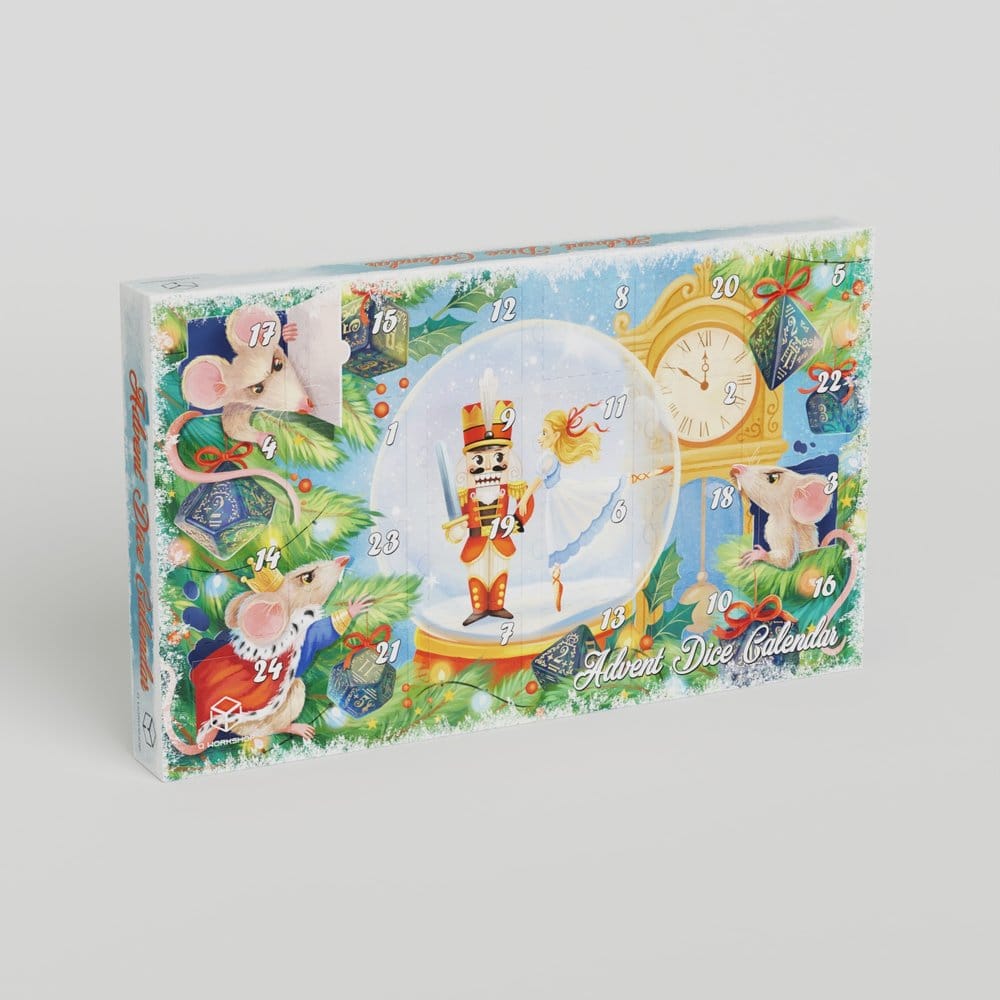 Kalendár/Diár Advent Dice Calendar Nutcracker 