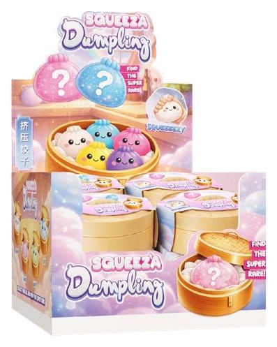 Papírenské zboží Squeez'a Dumpling Squishy Blind Box Display (8) 