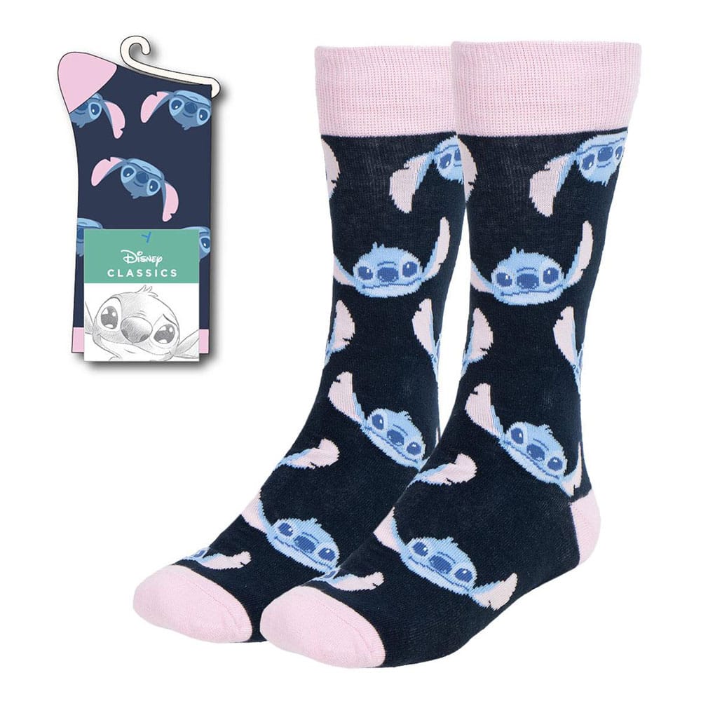 Artículos de papelería Lilo & Stitch Socks Stitch's Face Rosa 36-43 