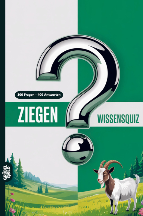 Kniha Ziegen Wissensquiz Grübelgold Rätselhefte