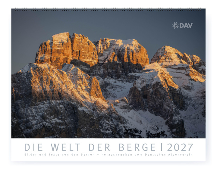 Calendario/Diario DAV Die Welt der Berge 2027 Kalender Barbara Wickenburg