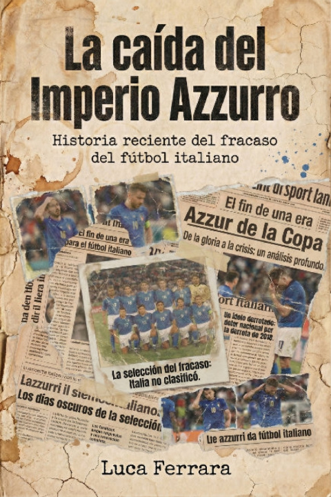 Book La caída del Imperio Azzurro Luca Ferrara