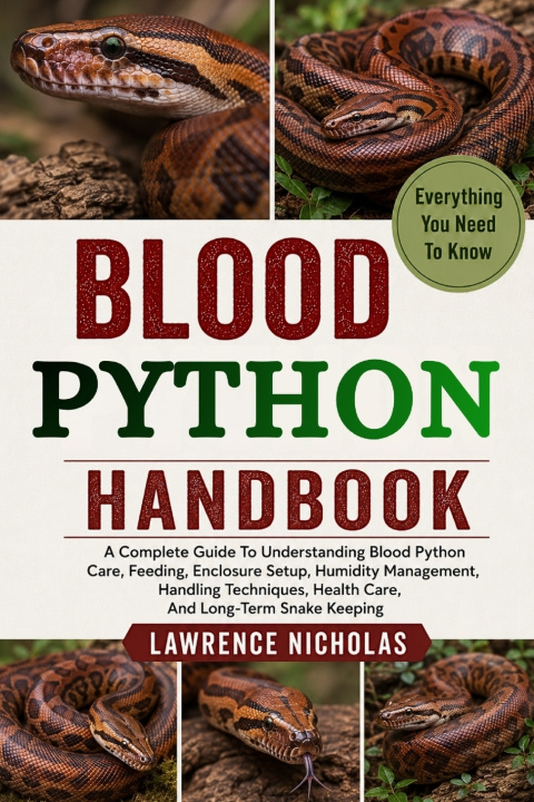Kniha BLOOD PYTHON HANDBOOK LAWRENCE NICHOLAS