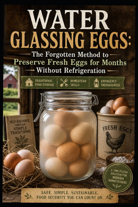 Knjiga Water Glassing Eggs V. Rhea