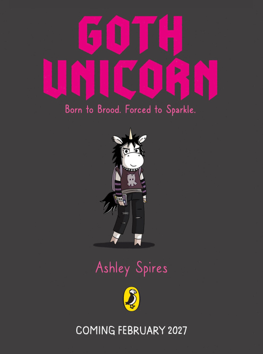 Knjiga Goth Unicorn Ashley Spires