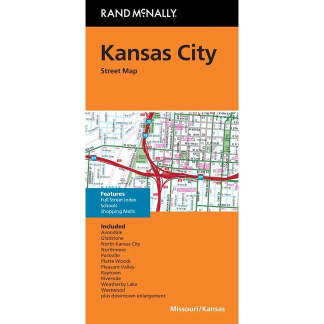Artículos impresos Rand McNally Folded Map: Kansas City Mo Street Map 