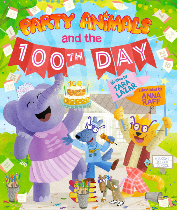 Boek Party Animals and the 100th Day Anna Raff