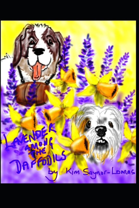 Kniha LAVENDER AMONG THE DAFFODILS kim saynor-lomas