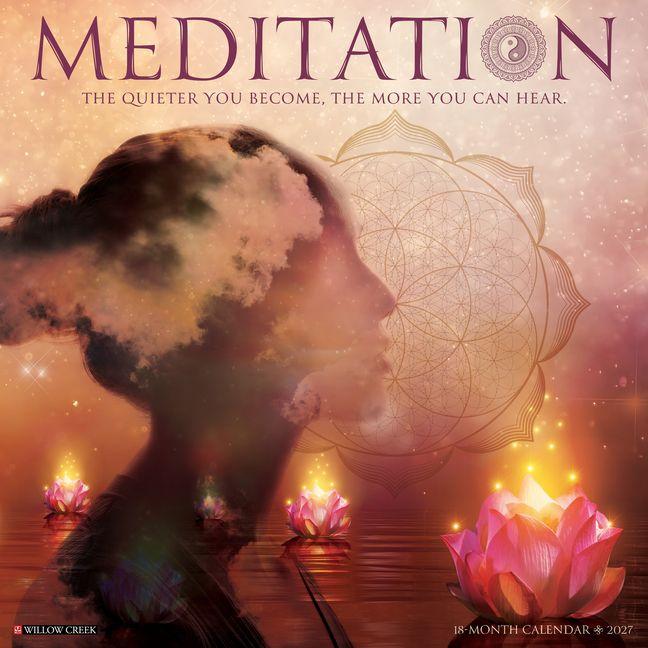 Calendario/Agenda Meditation 2027 12 X 12 Wall Calendar Willow Creek Press
