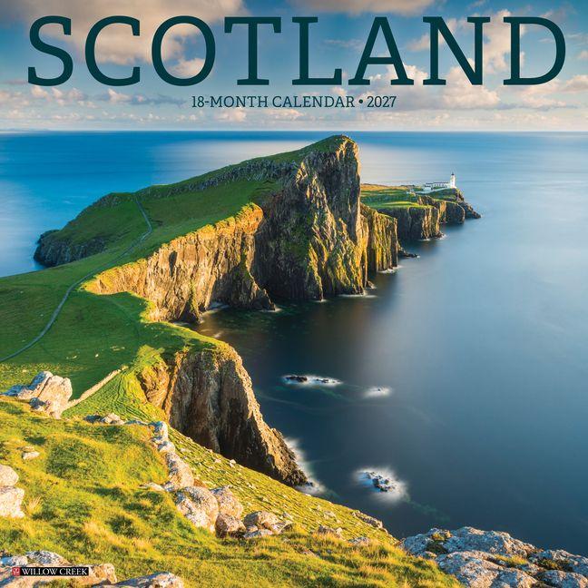 Koledar/Rokovnik Scotland 2027 12 X 12 Wall Calendar Willow Creek Press