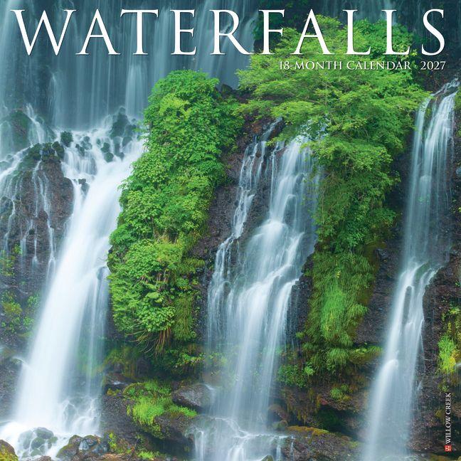 Koledar/Rokovnik Waterfalls 2027 12 X 12 Wall Calendar 