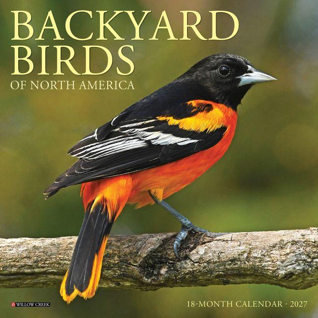 Calendario/Agenda Backyard Birds 2027 7 X 7 Mini Wall Calendar 