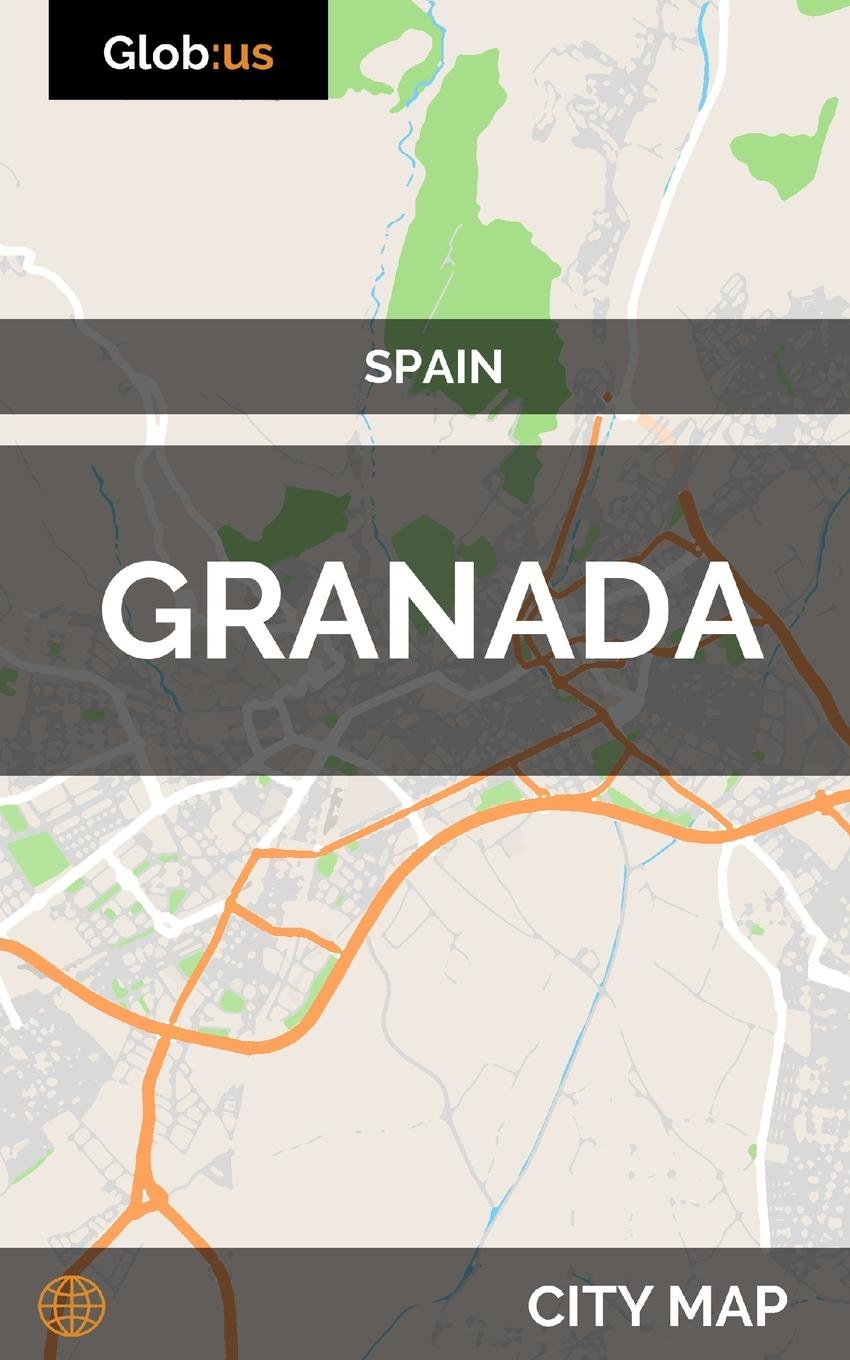 Kniha Granada, Spain - City Map 