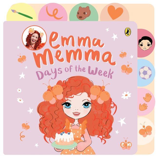 Kniha Emma Memma: Days of the Week Tabbed Board Book 