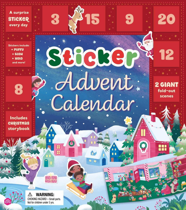 Boek Sticker Advent Calendar Yenna Mariana