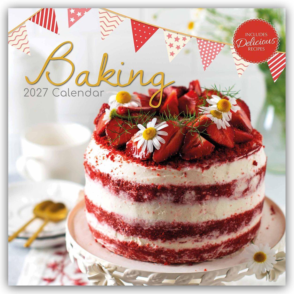 Koledar/Rokovnik Baking - Backen 2027 - 16-Monatskalender 
