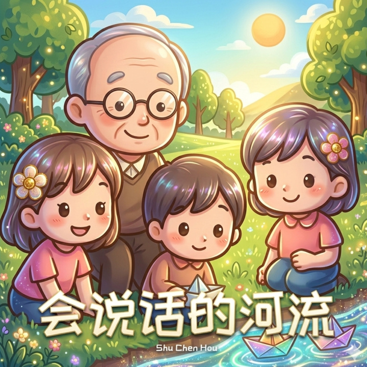 Kniha 会说话的河流 Shu Chen Hou